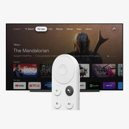 Chromecast met Google TV - 4K HDR - Wit